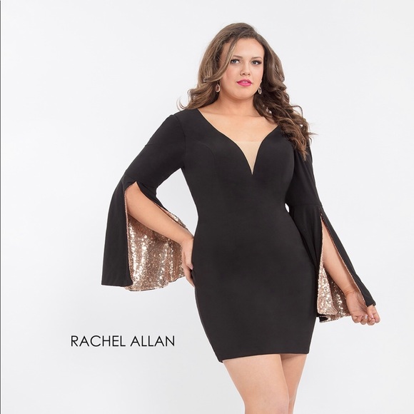 Rachel Allan Black Formal Dress - Picture 1 of 3